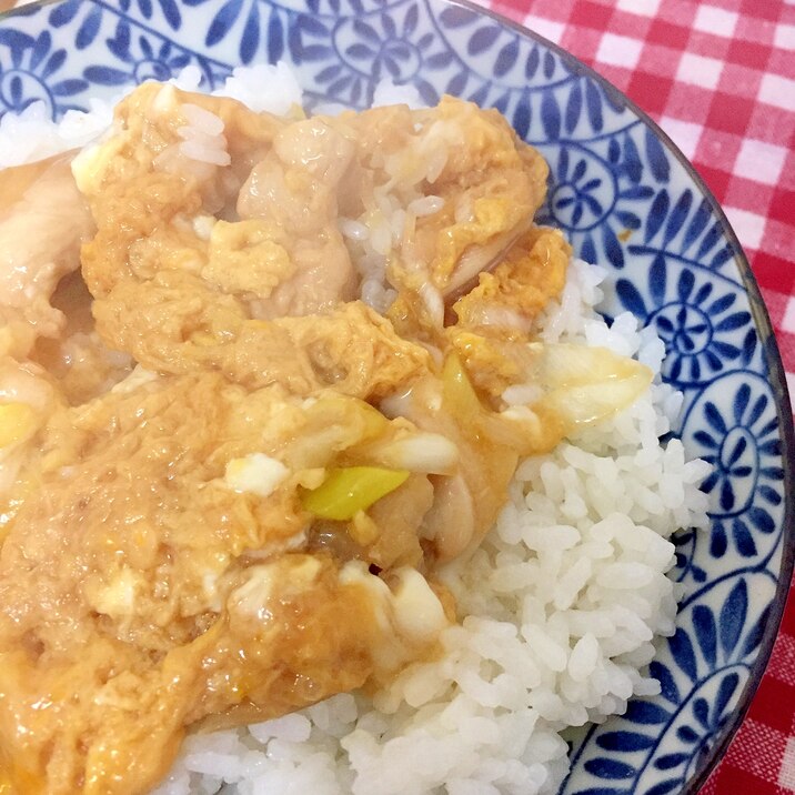 焼き鳥缶で！親子丼☆彡